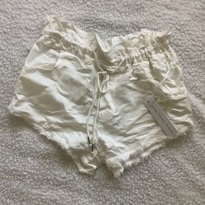 Young Fabulous & Broke Nwt Yb&F White shorts
